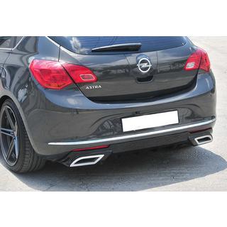 Zadní difuzor DPT V1 (2012-2015, HB, černý lesk) Opel Astra J 2009–2015 fotografie 3