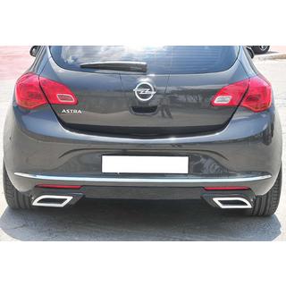 Zadní difuzor DPT V1 (2012-2015, HB, černý lesk) Opel Astra J 2009–2015 fotografie 1