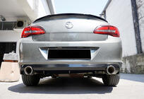 Opel Astra J 2009–2015 Zadní difuzor DPT V-1 (SD, černý lesk) fotografie 2