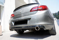 Opel Astra J 2009–2015 Zadní difuzor DPT V-1 (SD, černý lesk) fotografie 1