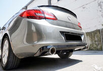 Opel Astra J 2009–2015 Zadní difuzor DPT V-1 (SD, černý lesk) fotografie 3