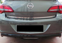 Opel Astra J 2009–2015 Zadní difuzor DPT V-2 (SD, černý lesk) fotografie 1