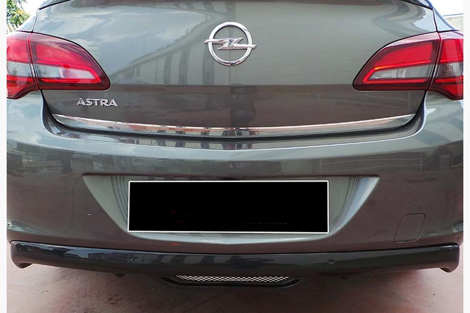 Opel Astra J 2009–2015 Zadní difuzor DPT V-2 (SD, černý lesk) Image