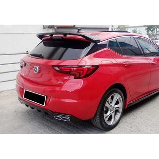 Zadní difuzor DPT V-1 (HB, černý lesk) Opel Astra K 2016–2021 fotografie 2
