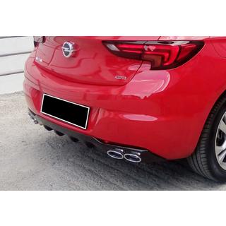 Zadní difuzor DPT V-1 (HB, černý lesk) Opel Astra K 2016–2021 fotografie 4