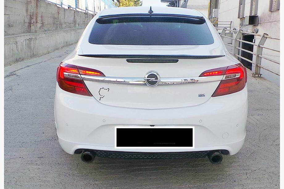 Opel Insignia 2008–2017 Zadní difuzor DPT (SD, 2013-2017, černý lesk) Fotografie 2