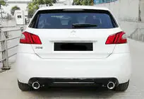 Peugeot 308 2014–2021 Zadní difuzor DPT (HB, černý lesk) fotografie 5