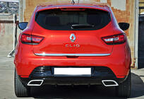 Renault Clio IV 2012–2019 Zadní difuzor DPT V-2 (lesklá černá) fotografie 1