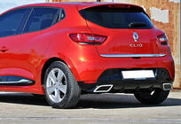 Renault Clio IV 2012–2019 Zadní difuzor DPT V-2 (lesklá černá) fotografie 2