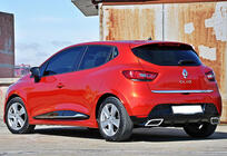 Renault Clio IV 2012–2019 Zadní difuzor DPT V-2 (lesklá černá) fotografie 3