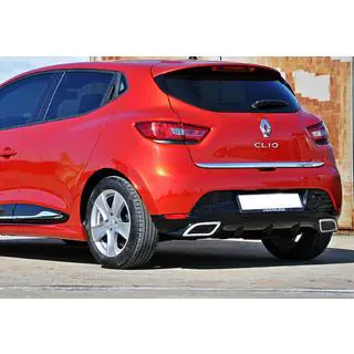 Zadní difuzor DPT V-2 (lesklá černá) Renault Clio IV 2012–2019 fotografie 2