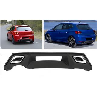 Zadní difuzor DPT V-2 (lesklá černá) Seat Ibiza 2017–