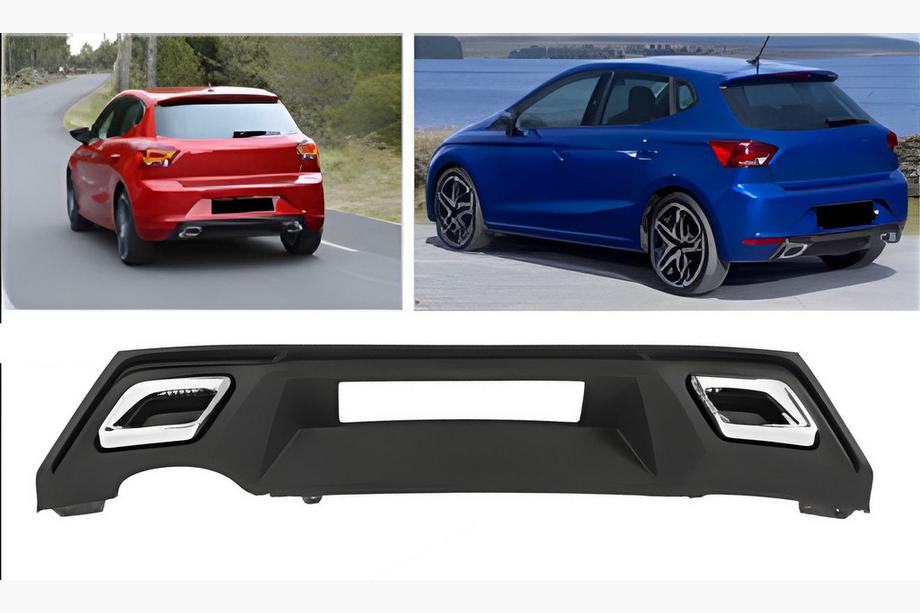 Seat Ibiza 2017– Zadní difuzor DPT V-2 (lesklá černá) Image