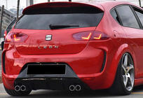 Seat Leon 2005–2012 Zadní difuzor DPT V-1 (2009-2012, černý lesk) fotografie 1