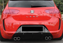 Seat Leon 2005–2012 Zadní difuzor DPT V-1 (2009-2012, černý lesk) fotografie 2