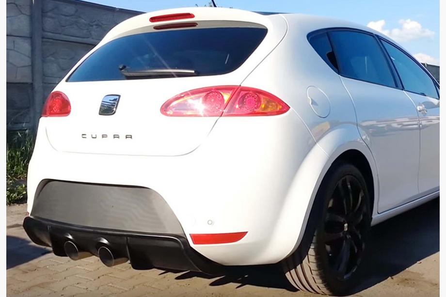 Seat Leon 2005–2012 Zadní difuzor DPT V-2 (2009-2012, černý lesk) Image