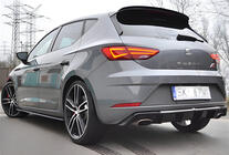 Seat Leon 2013–2020 Zadní difuzor DPT V-1 (2017-2020, černý lesk) fotografie 1