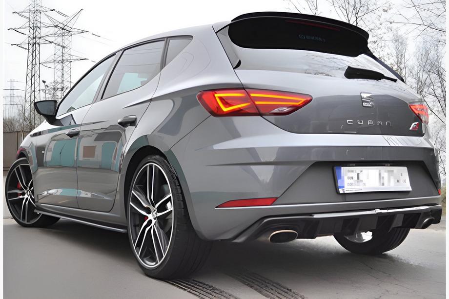 Seat Leon 2013–2020 Zadní difuzor DPT V-1 (2017-2020, černý lesk) Image