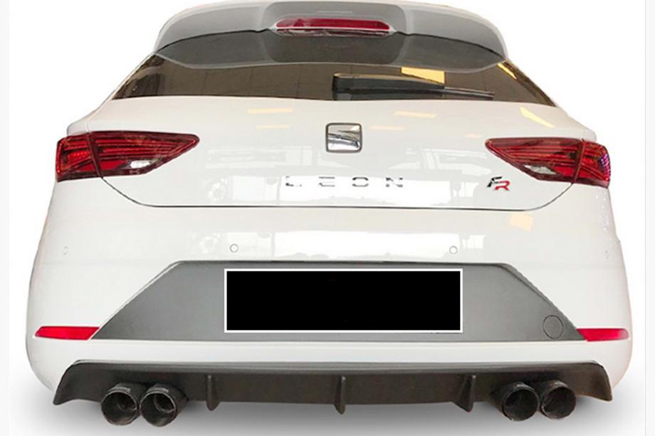 Seat Leon 2013–2020 Zadní difuzor DPT V-3 (2017-2020, černý lesk) Image