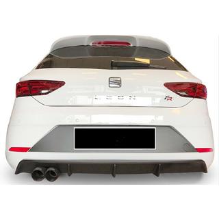 Zadní difuzor DPT V-4 (2017-2020, černý lesk) Seat Leon 2013–2020 fotografie 1