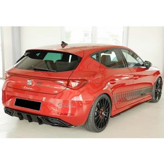 Zadní difuzor DPT V-2 (lesklá černá) Seat Leon 2020– fotografie 3