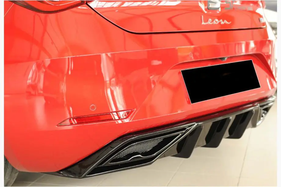 Seat Leon 2020– Zadní difuzor DPT V-2 (lesklá černá) Image