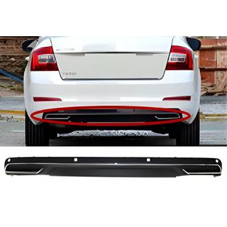 Zadní difuzor DPT V-3 (LB, matná černá) Skoda Octavia III A7 2013–2019 fotografie 1