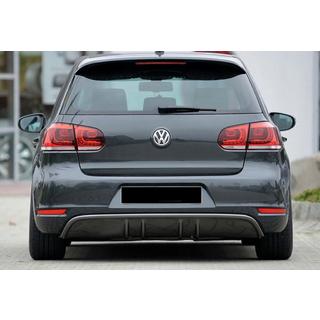 Zadní difuzor DPT V-3 (pro GTI, lesklá černá) Volkswagen Golf 6 2008–2014 fotografie 1