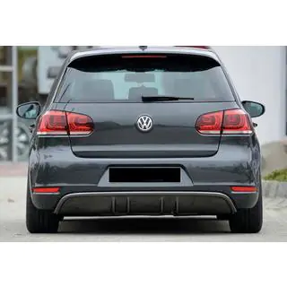 Zadní difuzor DPT V-3 (pro GTI, lesklá černá) fotografie 1