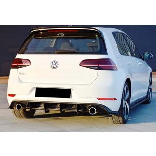 Zadní difuzor DPT V-2 (pro GTI, 2017–2019, matně černý) Volkswagen Golf 7/E-Golf 2012–2020 fotografie 2