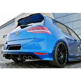 Zadní difuzor DPT V-4 (pro R / R-Line, 2012-2019, matně černý) Volkswagen Golf 7/E-Golf 2012–2020 fotografie 2