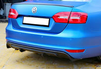 Volkswagen Jetta 2011–2018 Zadní difuzor DPT (2011-2014, černý lesk) fotografie 1