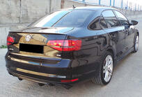 Volkswagen Jetta 2011–2018 Zadní difuzor DPT (2014-2018, černý lesk) fotografie 2