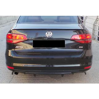 Zadní difuzor DPT (2014-2018, černý lesk) Volkswagen Jetta 2011–2018 fotografie 3