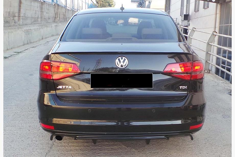 Volkswagen Jetta 2011–2018 Zadní difuzor DPT (2014-2018, černý lesk) Image