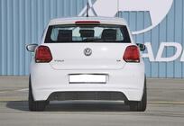 Volkswagen Polo 2010–2017 Zadní difuzor DPT (2010-2013, černý lesk) fotografie 3