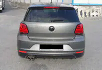 Volkswagen Polo 2010–2017 Zadní difuzor DPT (2014-2017, černý lesk) fotografie 2