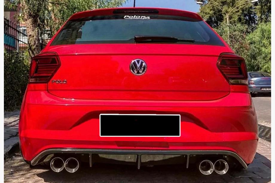 Volkswagen Polo 2017– Zadní difuzor DPT V-2 (lesklá černá) Fotografie 1