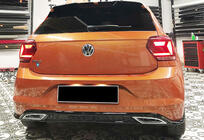 Volkswagen Polo 2017– Zadní difuzor DPT V-3 (černý lesk) fotografie 4