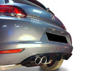 Volkswagen Scirocco 2008–2017 Zadní difuzor DPT V-3 (2008-2013, černý lesk) fotografie 2