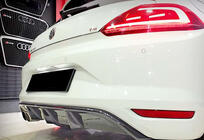 Volkswagen Scirocco 2008–2017 Zadní difuzor DPT V-5 (2014-2017, černý lesk) fotografie 3