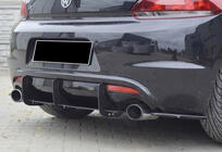 Volkswagen Scirocco 2008–2017 Zadní difuzor DPT V-4 (2008-2017, černý lesk) fotografie 3