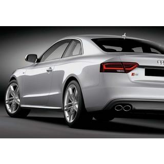 Boční prahy DPT (černý lesk) Audi A5 2007–2015 fotografie 2