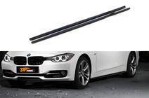 BMW řada 3 F30/F31 2012–2019 Prahové nástavce DPT (pro Base prahy, černý lesk) fotografie 1