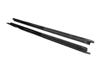 BMW řada 3 F30/F31 2012–2019 Prahové nástavce DPT (pro Base prahy, černý lesk) fotografie 2
