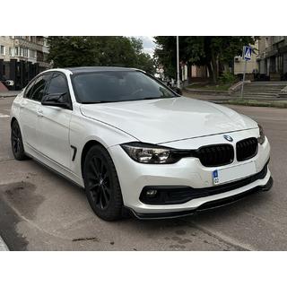 Prahové nástavce DPT (pro Base prahy, černý lesk) BMW řada 3 F30/F31 2012–2019 fotografie 3