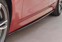 BMW řada 3 F30/F31 2012–2019 Prahové nástavce DPT V-3 (pro M-Sport prahy, černý lesk) fotografie 1