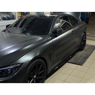 Boční prahy DPT (černý lesk) BMW řada 4 F32/F33/F36 2012–2020 fotografie 4