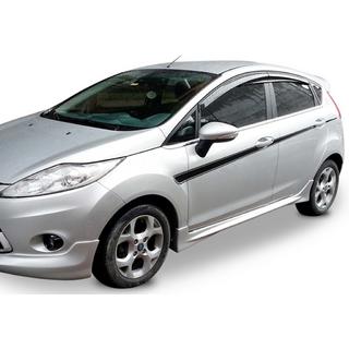 Boční prahy DPT V-2 (HB, černý lesk) Ford Fiesta 2008–2017 fotografie 2