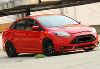 Ford Focus III 2011–2017 Boční prahy DPT (SD, 2015-2017, černý lesk) fotografie 4